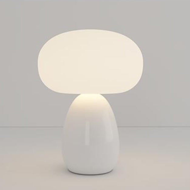 Modern Minimalist Round Cylinder Mushroom Round Table Lamp