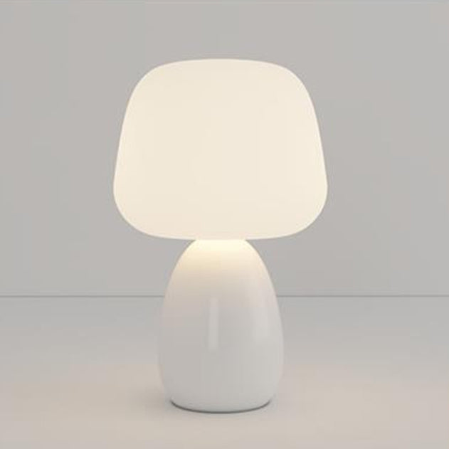 Modern Minimalist Round Cylinder Mushroom Round Table Lamp