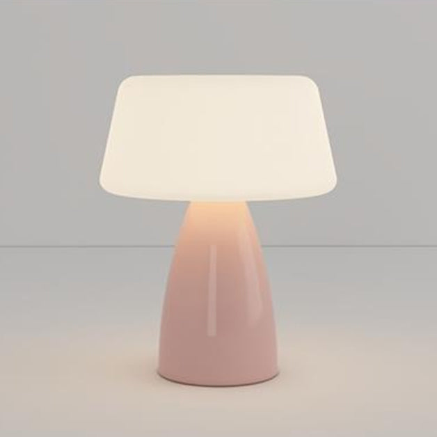 Modern Minimalist Round Cylinder Mushroom Round Table Lamp