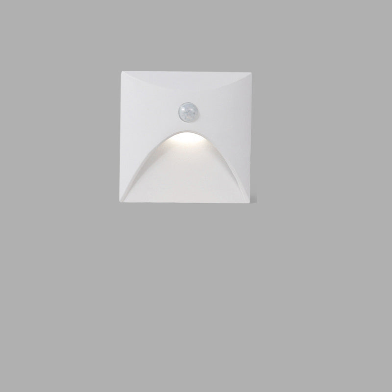 Modern Simplicity Round Square Waterproof Aluminum LED Light