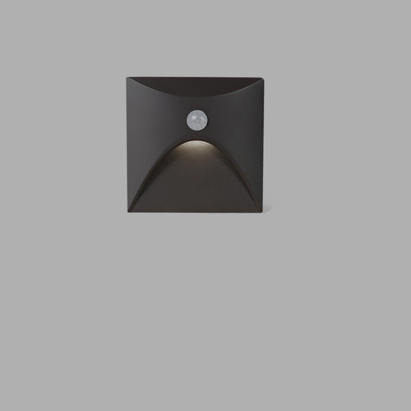 Modern Simplicity Round Square Waterproof Aluminum LED Light