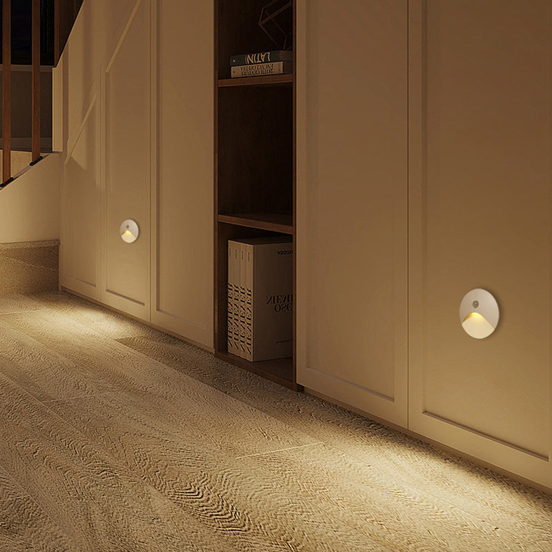 Modern Simplicity Round Square Waterproof Aluminum LED Light