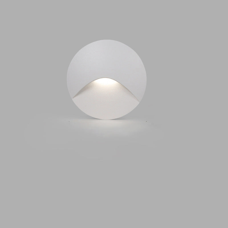 Modern Simplicity Round Square Waterproof Aluminum LED Light