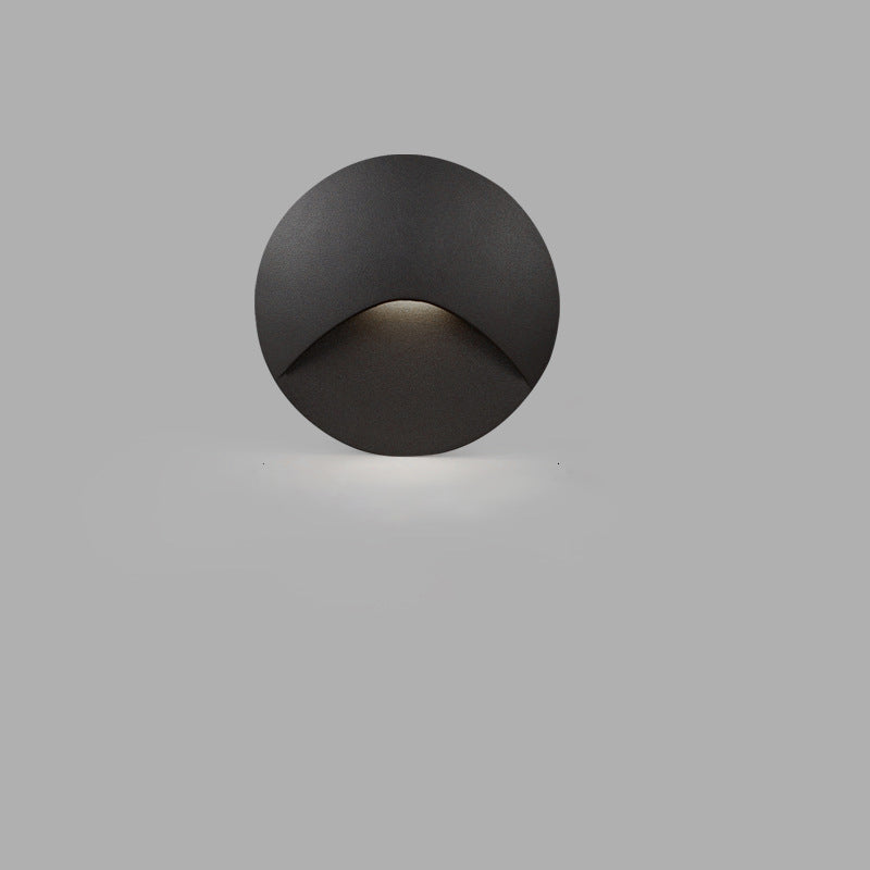 Modern Simplicity Round Square Waterproof Aluminum LED Light