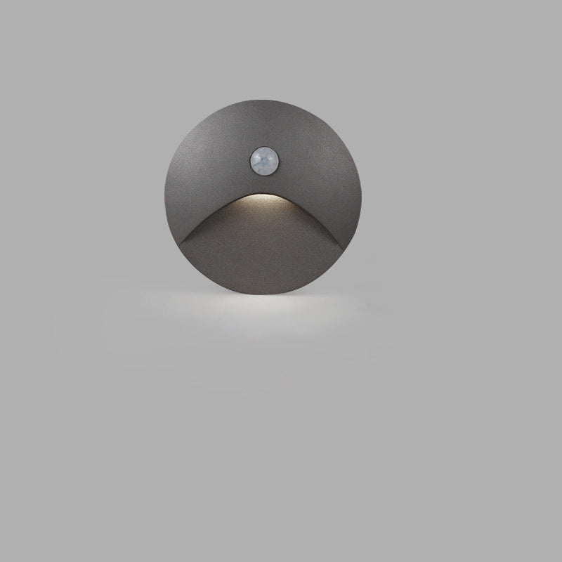 Modern Simplicity Round Square Waterproof Aluminum LED Light