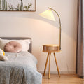 Japanese Natural Wood Floor Lamp