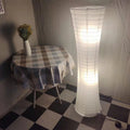 Nordic White 2-Light Floor Lamp