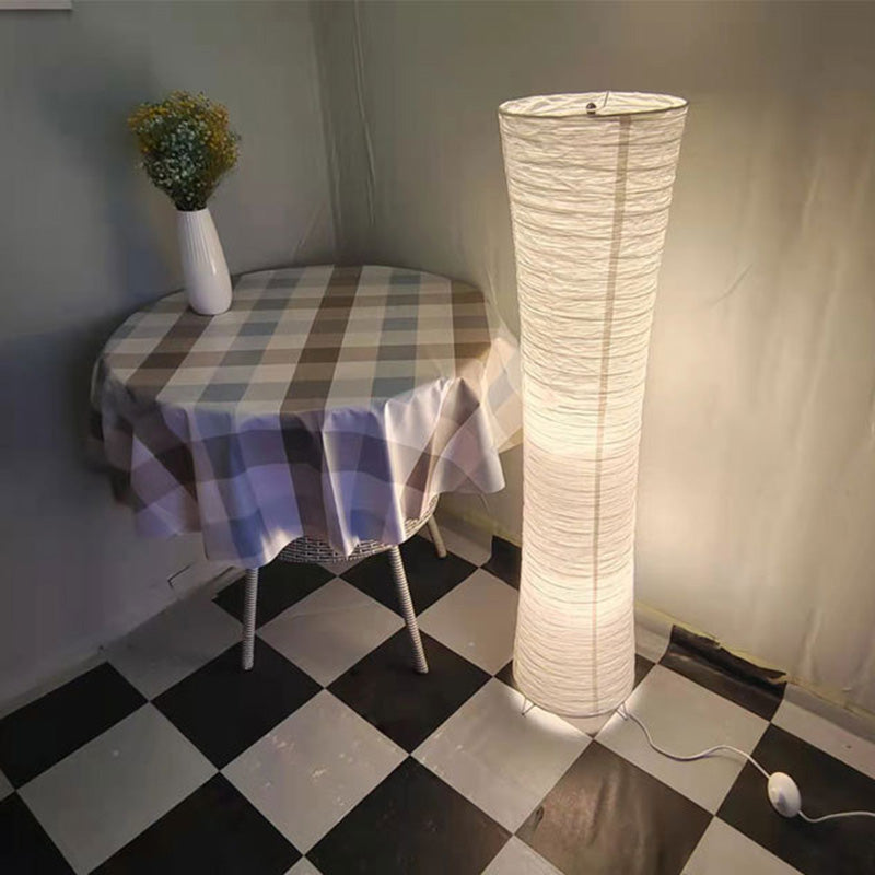Nordic White 2-Light Floor Lamp