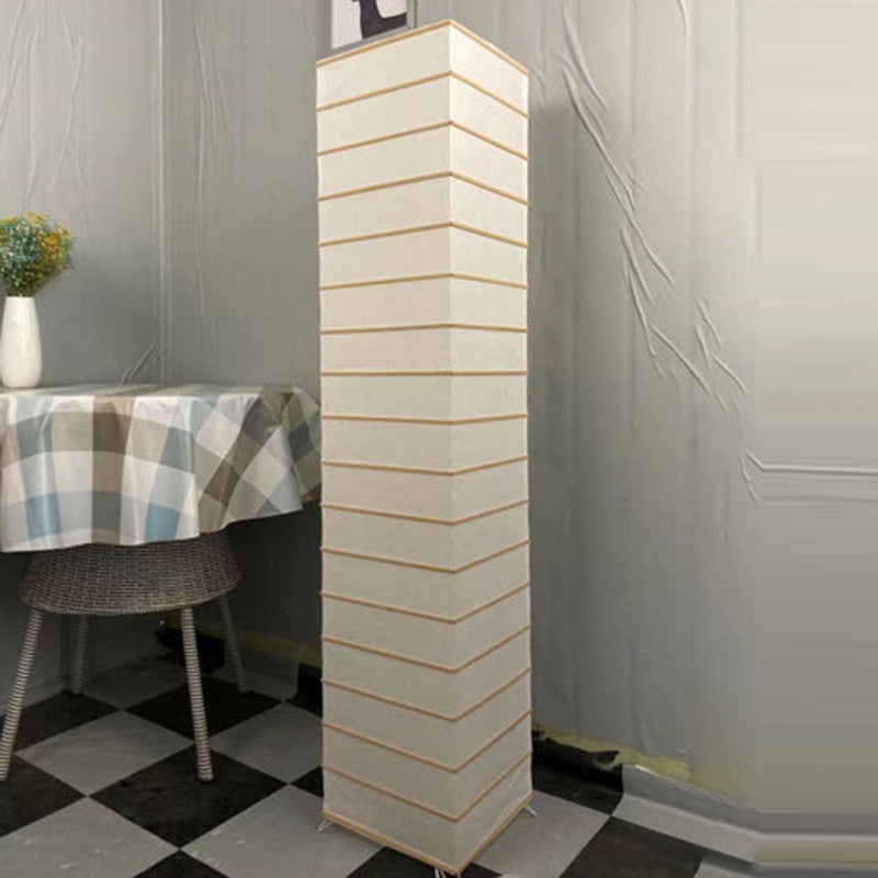 Nordic White 2-Light Floor Lamp