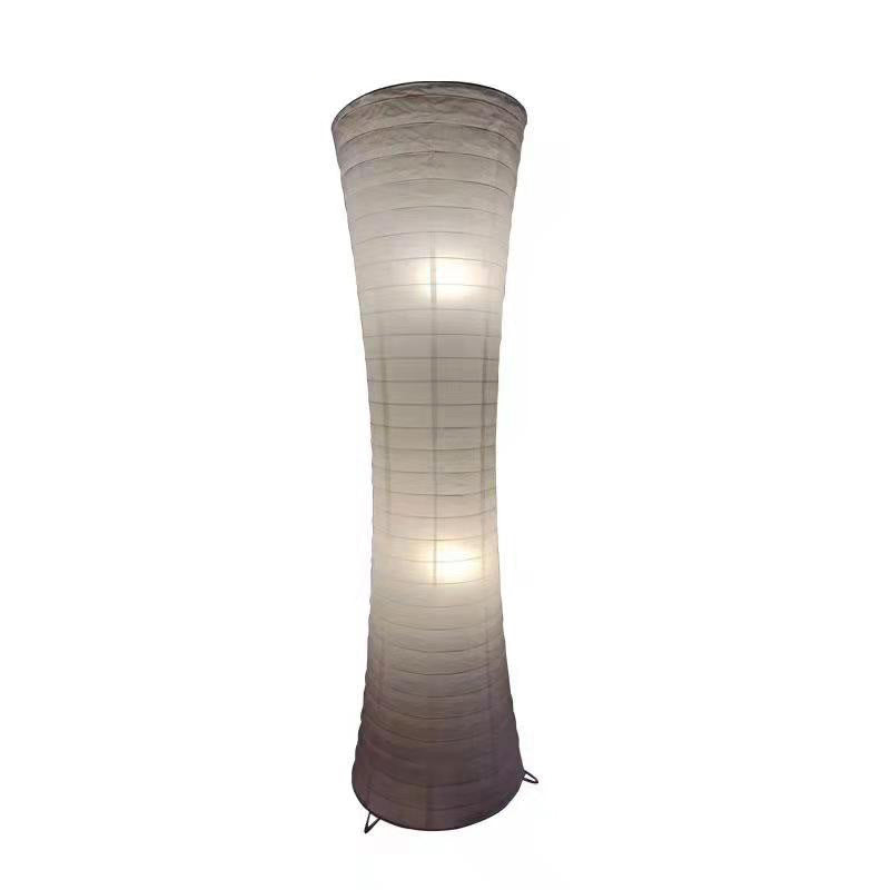 Nordic White 2-Light Floor Lamp