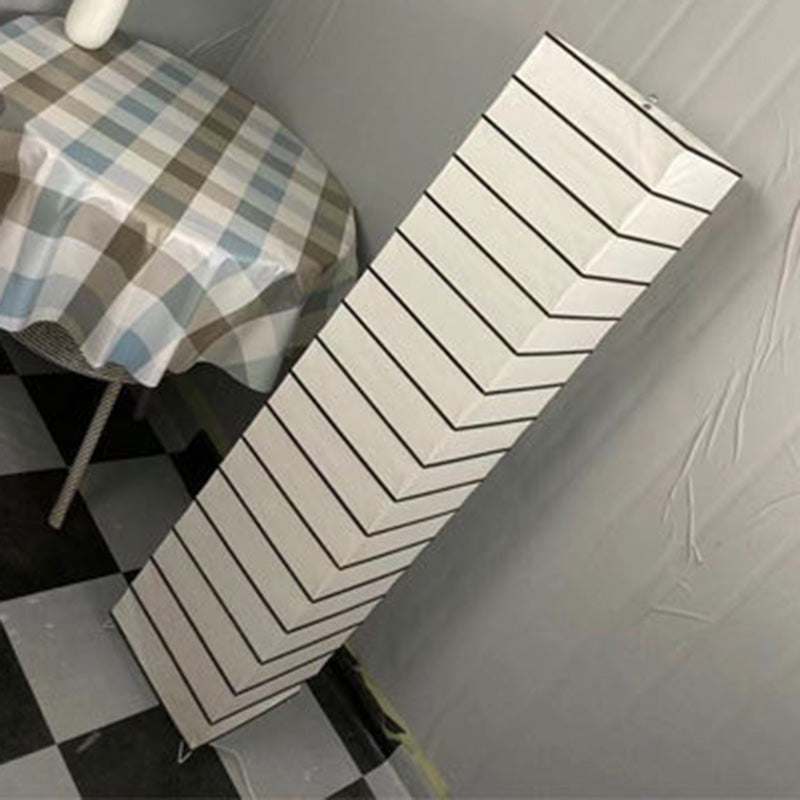 Nordic White 2-Light Floor Lamp