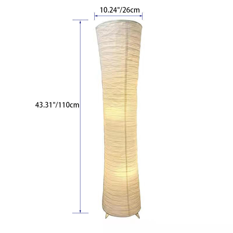 Nordic White 2-Light Floor Lamp