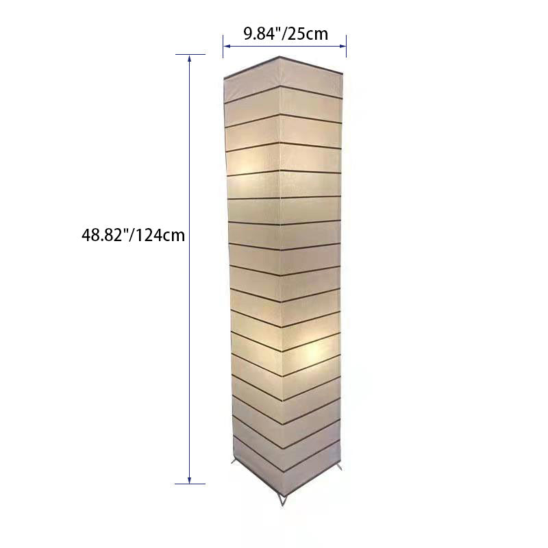 Nordic White 2-Light Floor Lamp