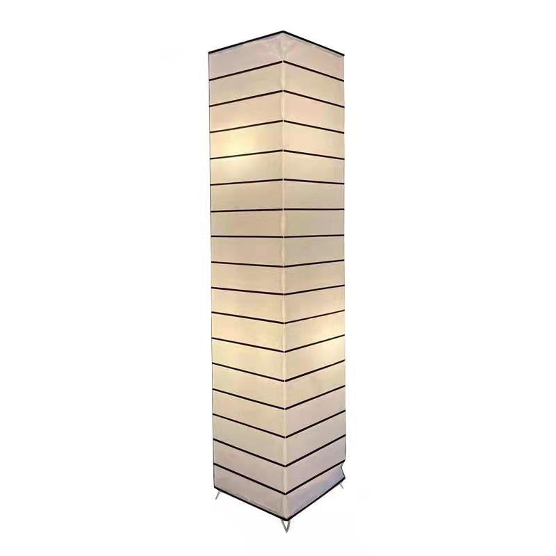 Nordic White 2-Light Floor Lamp