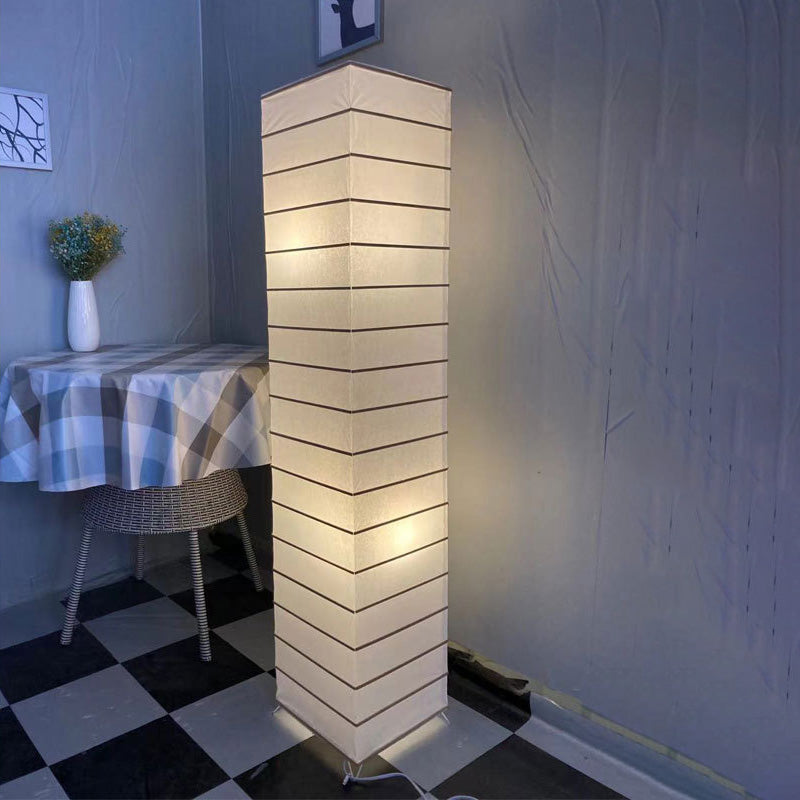 Nordic White 2-Light Floor Lamp