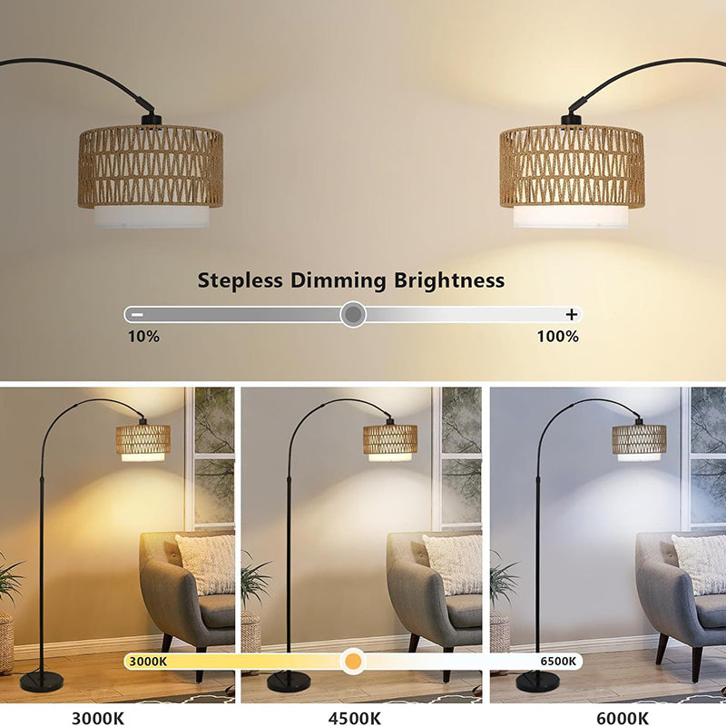 Traditional Beige Floor Lamp