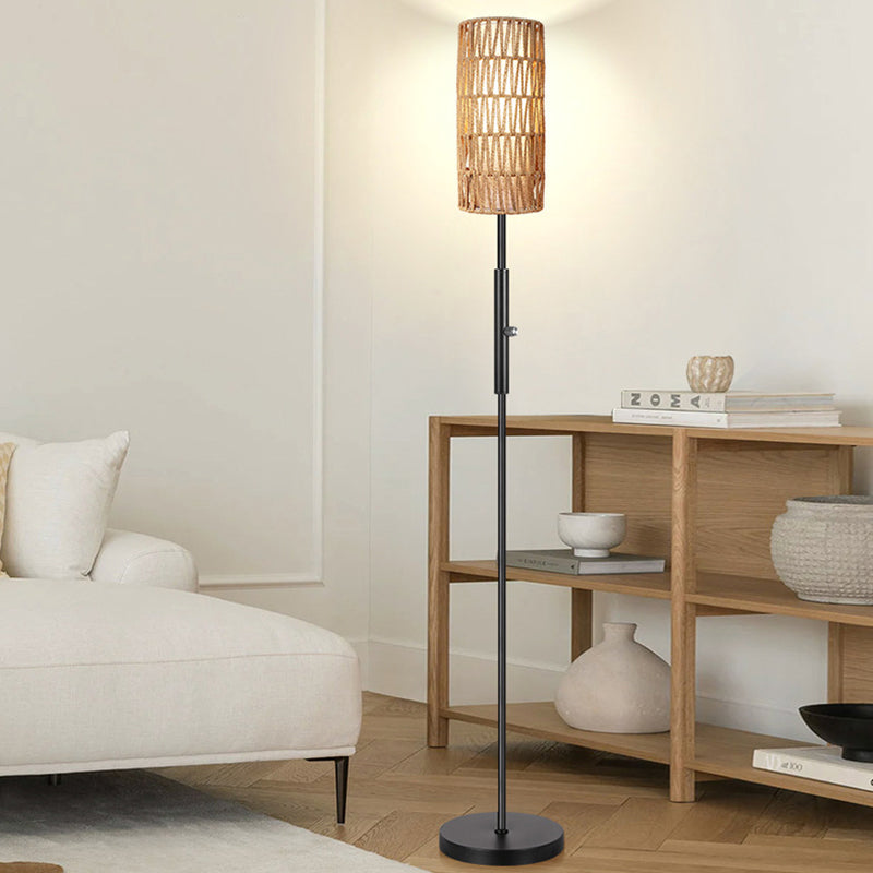 Japanese Beige Floor Lamp