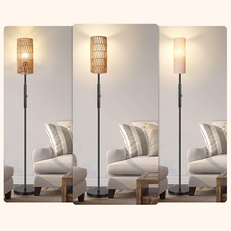 Japanese Beige Floor Lamp