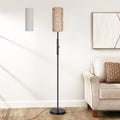 Japanese Beige Floor Lamp