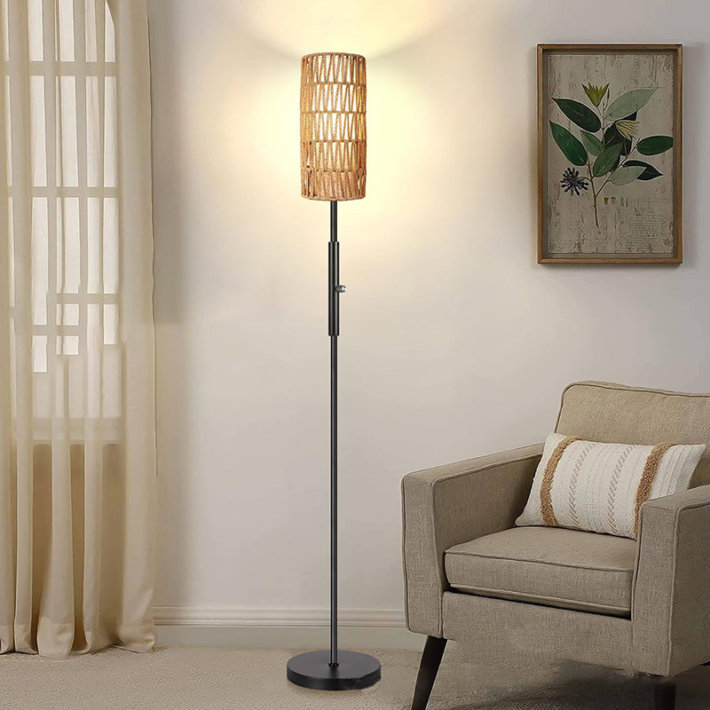 Japanese Beige Floor Lamp
