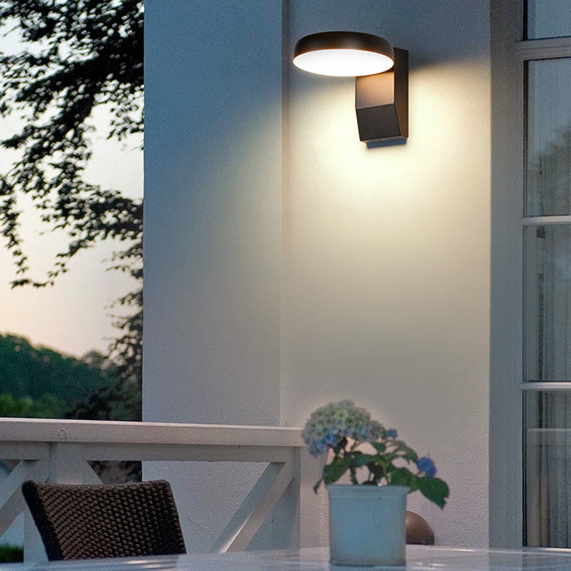 Modern Minimalist Waterproof Rotatable Aluminum LED Wall Light