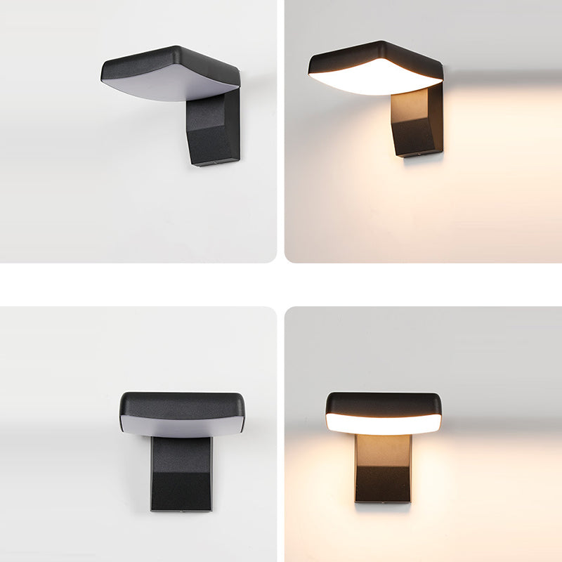 Modern Minimalist Waterproof Rotatable Aluminum LED Wall Light