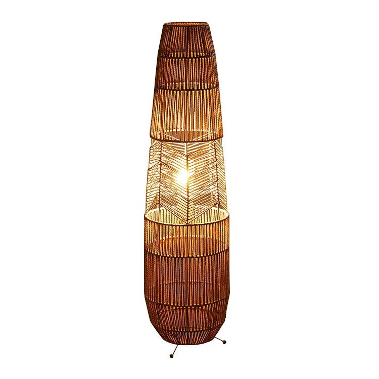 Japanese Beige Floor Lamp