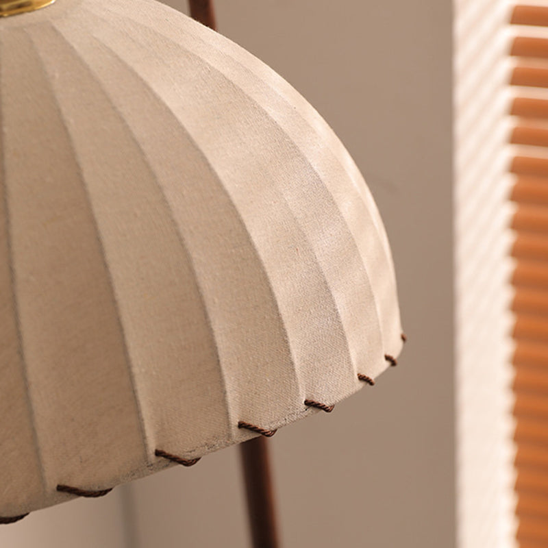 Retro Walnut Floor Lamp