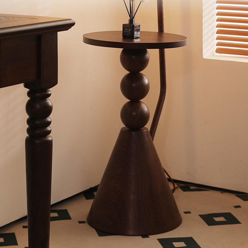 Retro Walnut Floor Lamp