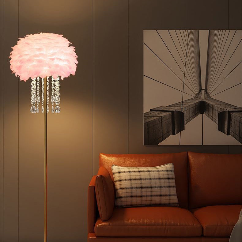 Nordic White Floor Lamp