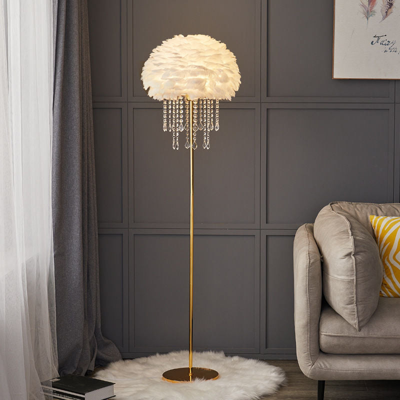 Nordic White Floor Lamp