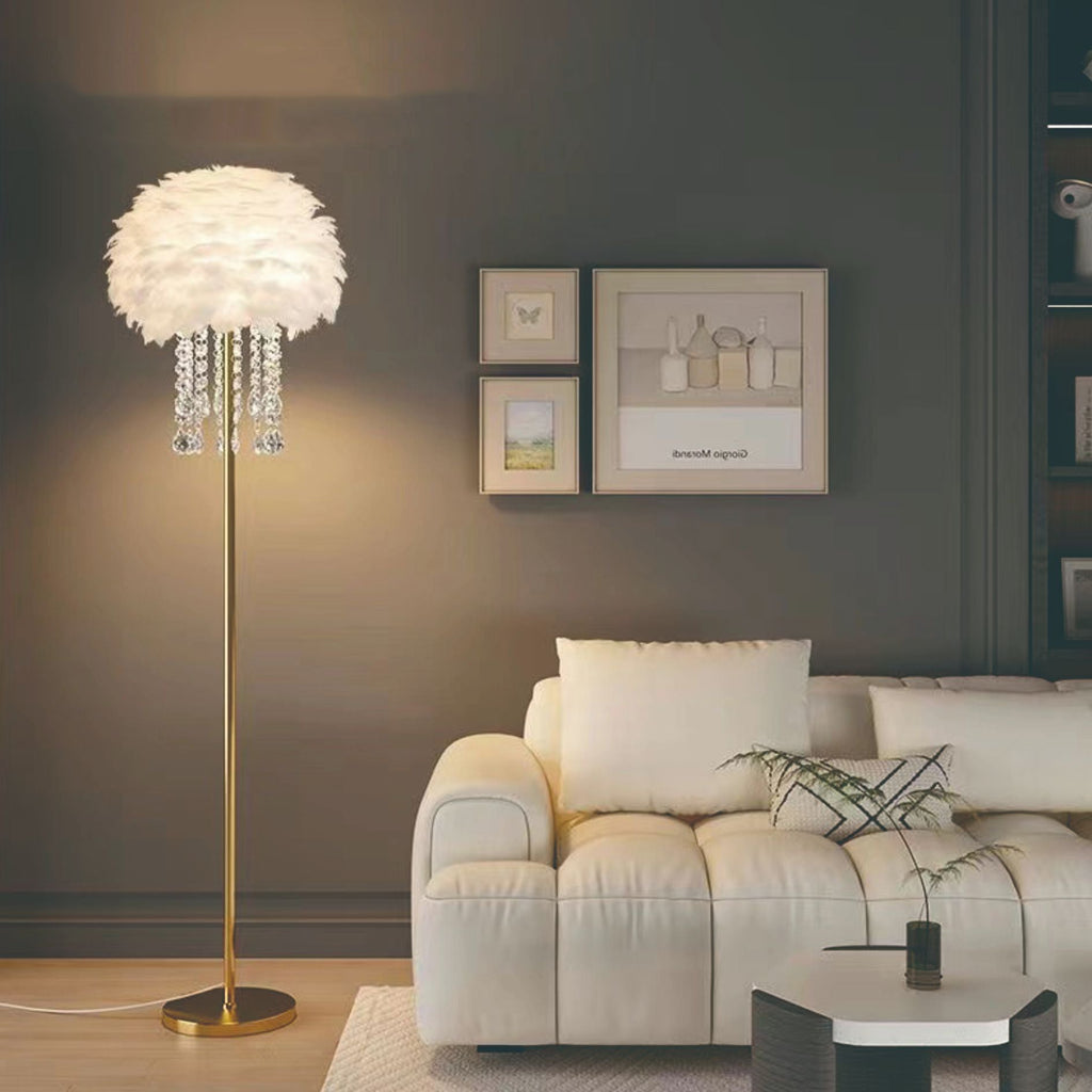 Nordic White Floor Lamp