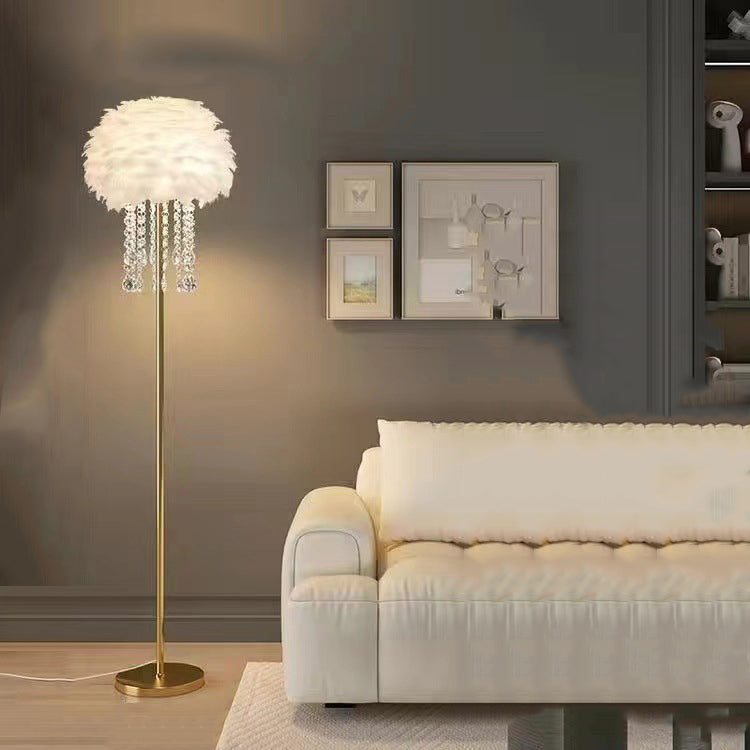 Nordic White Floor Lamp