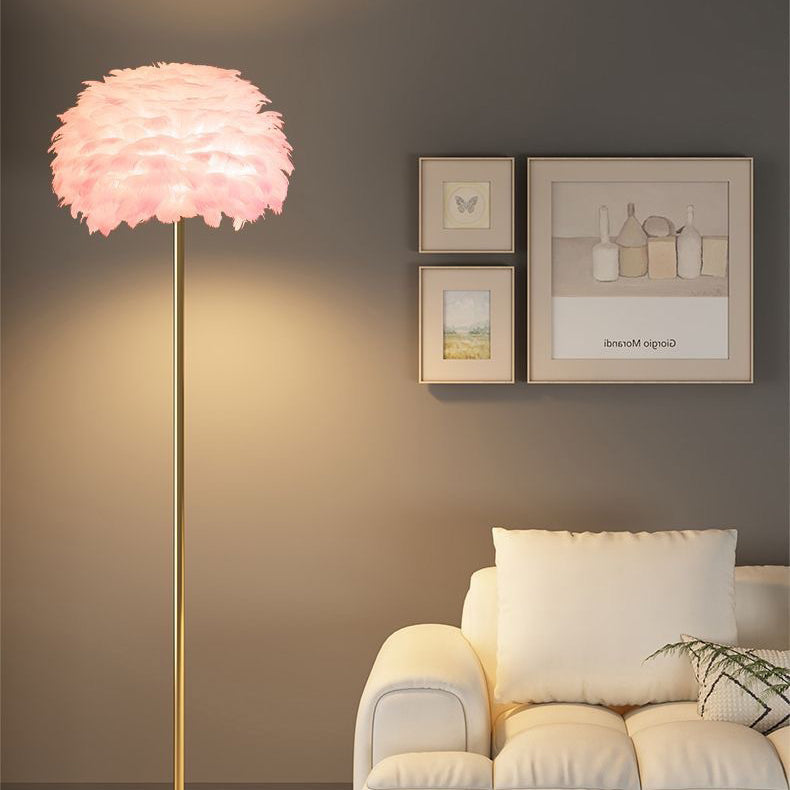Nordic White Floor Lamp