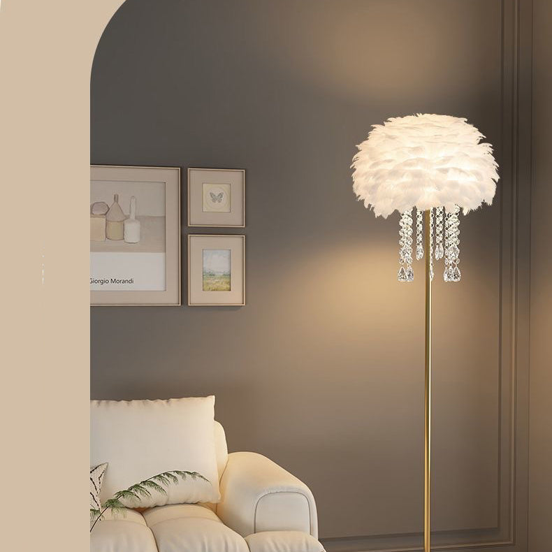 Nordic White Floor Lamp