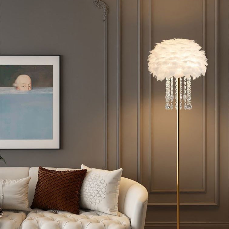 Nordic White Floor Lamp