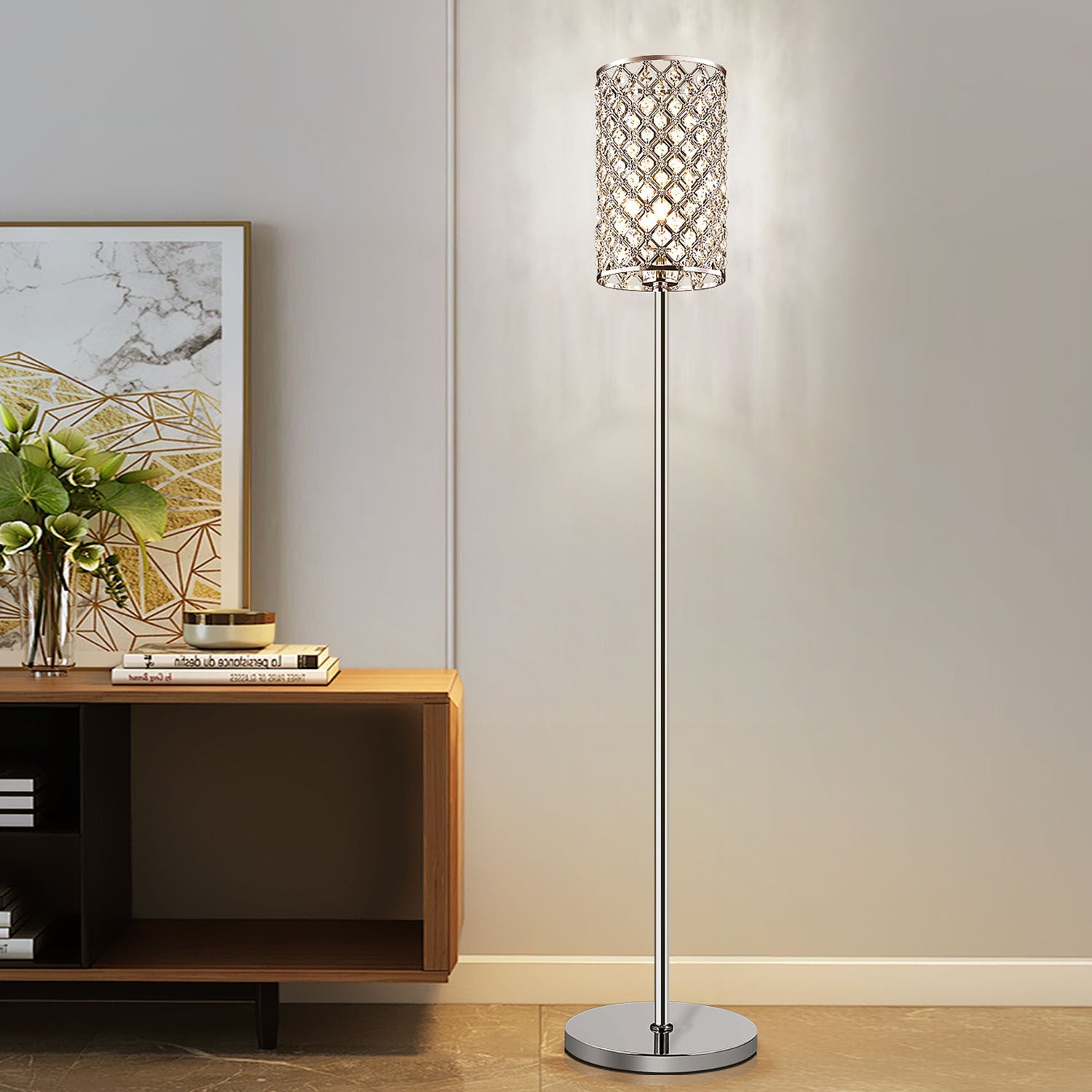 Modern Gold Floor Lamp