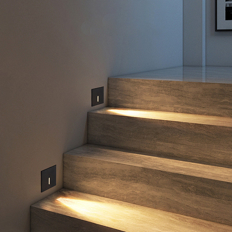 Modern Minimalist Waterproof Aluminum Alloy Recessed Wall Light