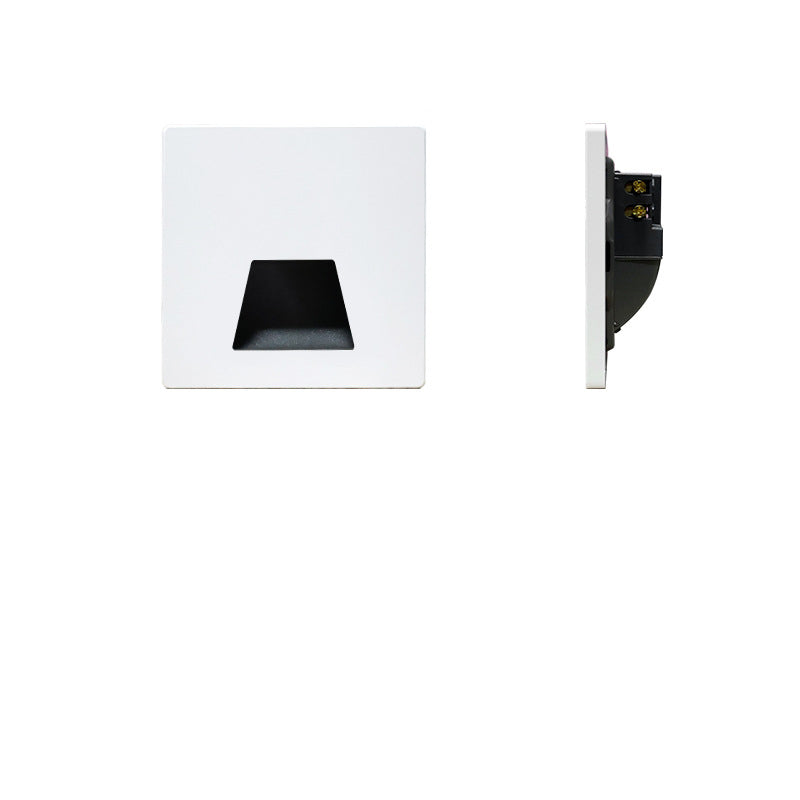 Modern Minimalist Waterproof Aluminum Alloy Recessed Wall Light