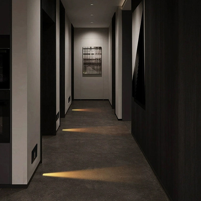 Modern Minimalist Waterproof Aluminum Alloy Recessed Wall Light