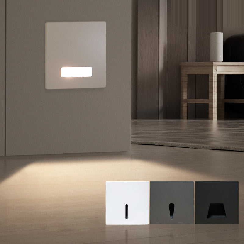 Modern Minimalist Waterproof Aluminum Alloy Recessed Wall Light