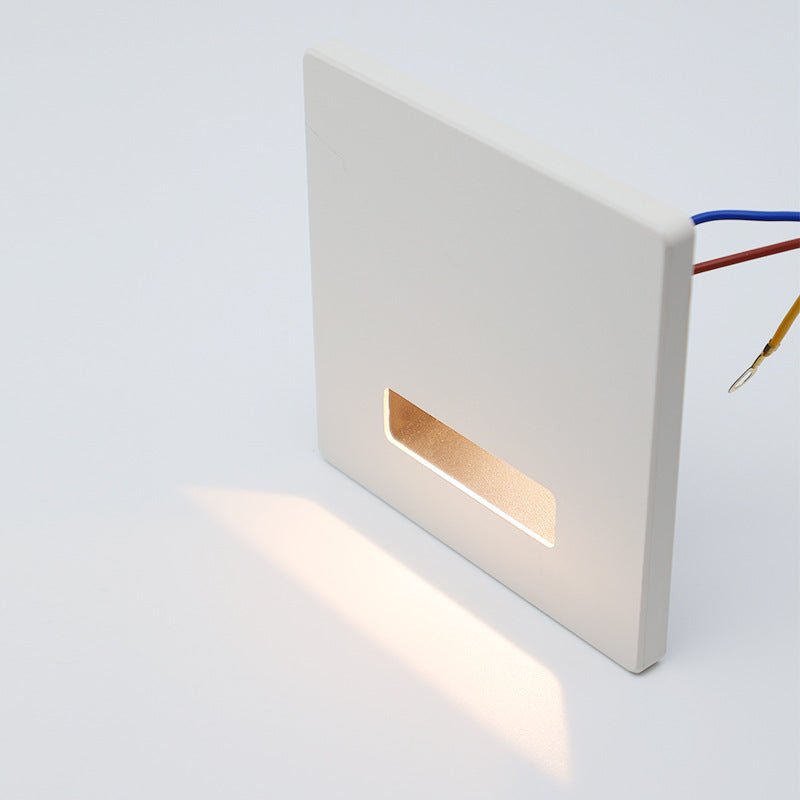 Modern Minimalist Waterproof Aluminum Alloy Recessed Wall Light