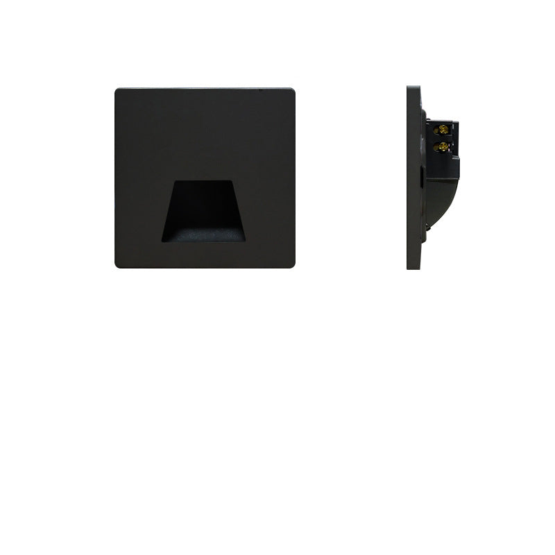 Modern Minimalist Waterproof Aluminum Alloy Recessed Wall Light