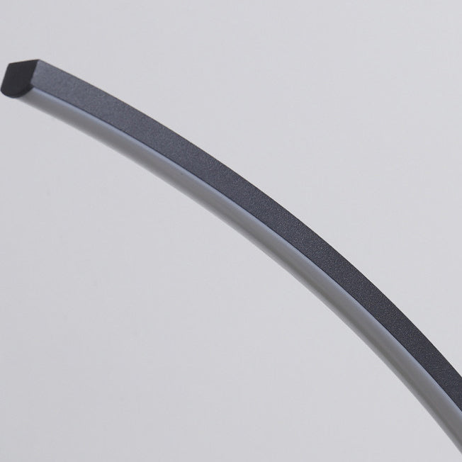 Modern Minimalist USB Curved Iron Aluminum LED Desk Lamp