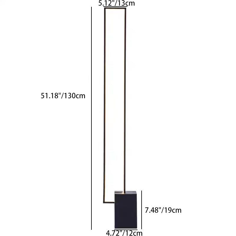 Modern Minimalist Black Floor Lamp