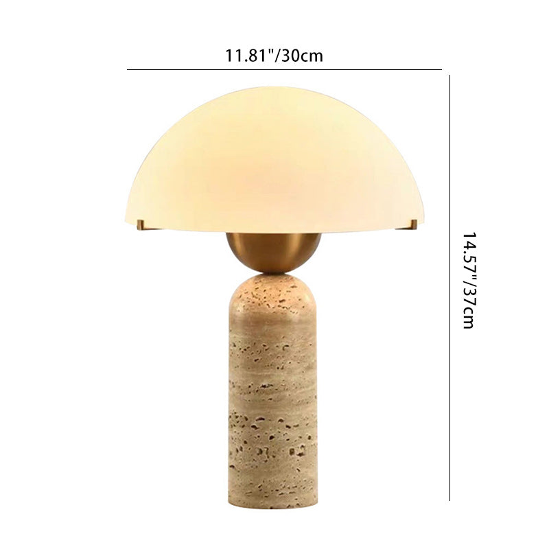 Scandinavian 1-Light Bedside Table Lamp with Table Lamp