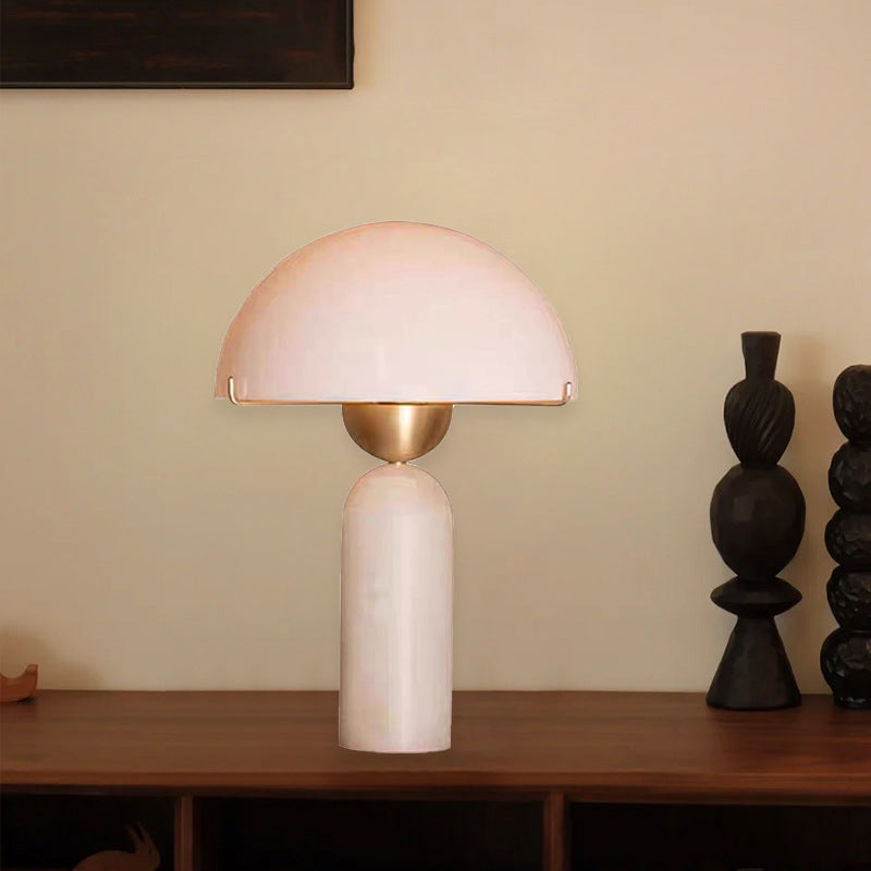 Scandinavian 1-Light Bedside Table Lamp with Table Lamp