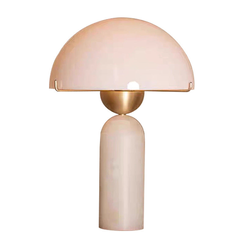 Scandinavian 1-Light Bedside Table Lamp with Table Lamp