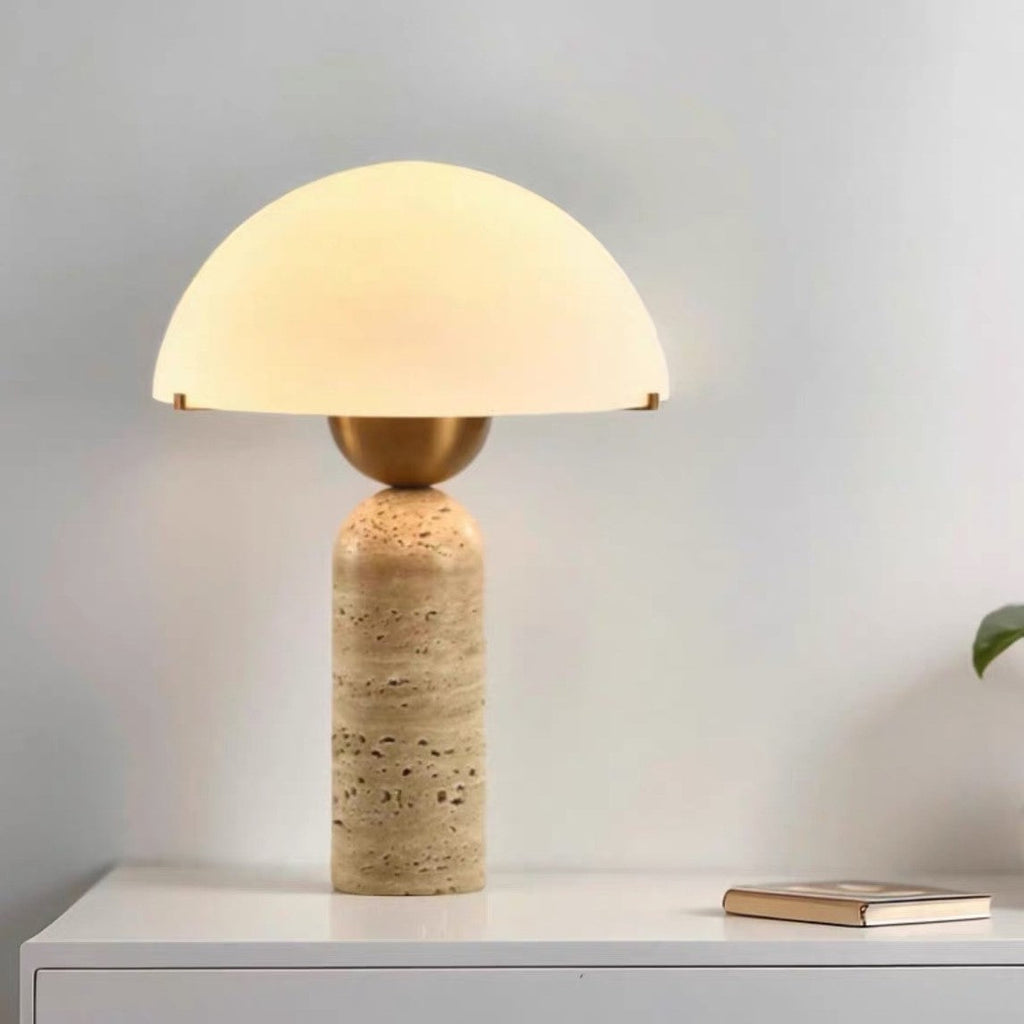 Scandinavian 1-Light Bedside Table Lamp with Table Lamp