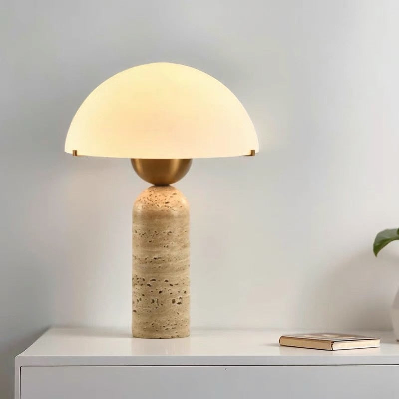Scandinavian 1-Light Bedside Table Lamp with Table Lamp